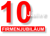 10 Jahre FIRMENJUBILUM